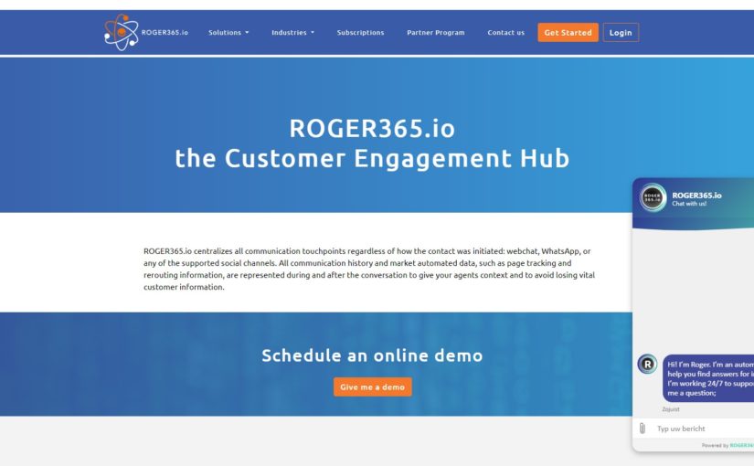 Redesigned layout Webchat